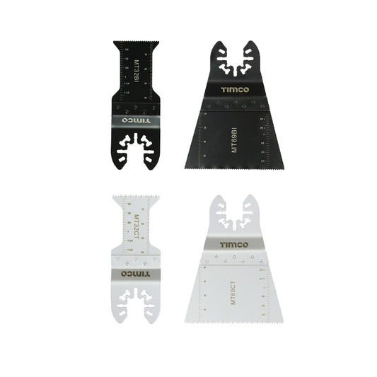 Multi-Tool Blade Sets - 4 Piece Set Mixed