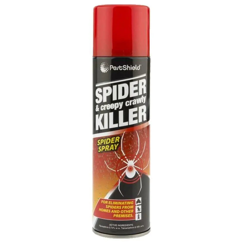 PestShield Spider & Creepy Crawly Killer Spray - 200ml Can - [ON5-PS0071]