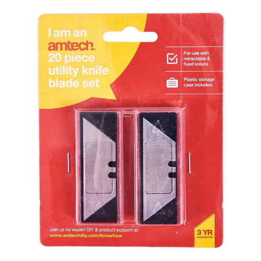 20pc utility knife blades