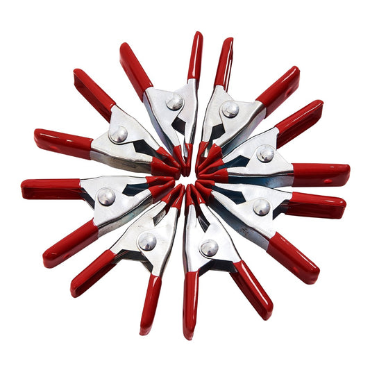 8pc 50mm metal spring clamp set
