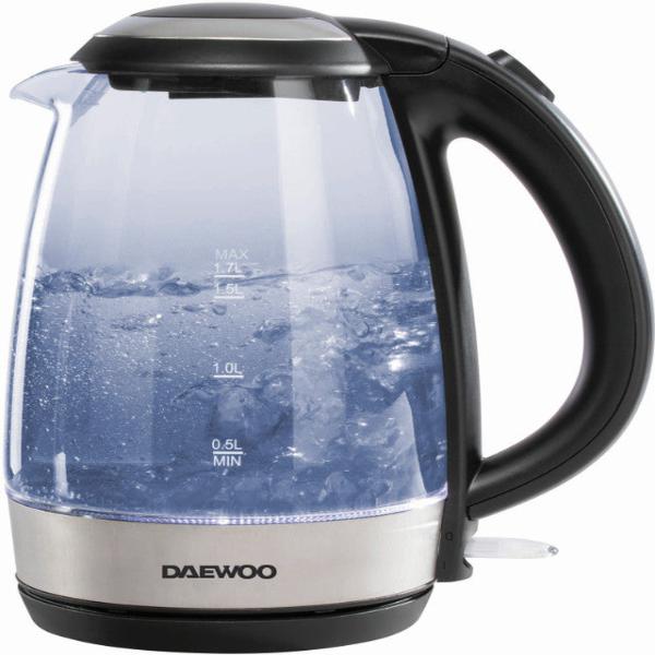 Daewoo  Illuminated Glass Kettle