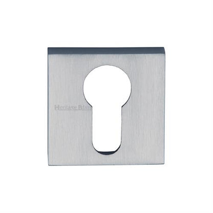 Euro Profile Cylinder Escutcheon Square - SQ5004