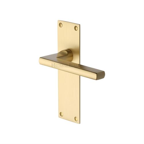 Trident Door Handle on Plate (Lever Latch)