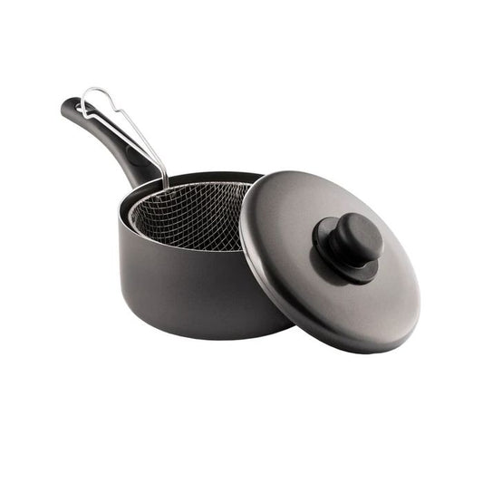 Chip Pan With Basket Non Stick 8"