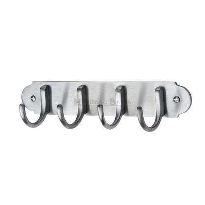 Coat Hooks on Plate