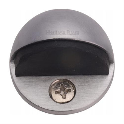 Round Shielded Floor Mounted Door Stop
