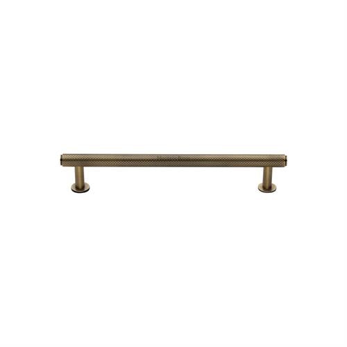 Knurled Cabinet Pull Handle with Rose