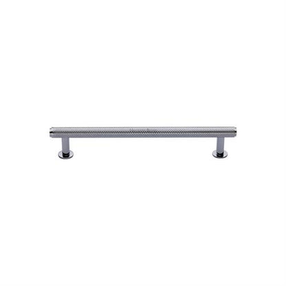 Knurled Cabinet Pull Handle with Rose