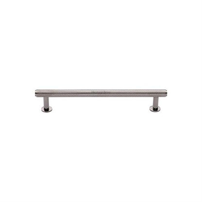 Knurled Cabinet Pull Handle with Rose