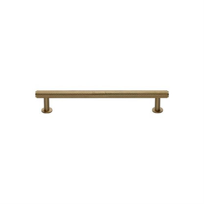 Knurled Cabinet Pull Handle with Rose