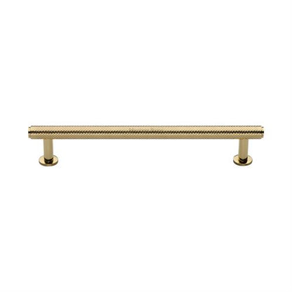 Knurled Cabinet Pull Handle with Rose