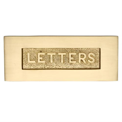 Embossed Letterplate