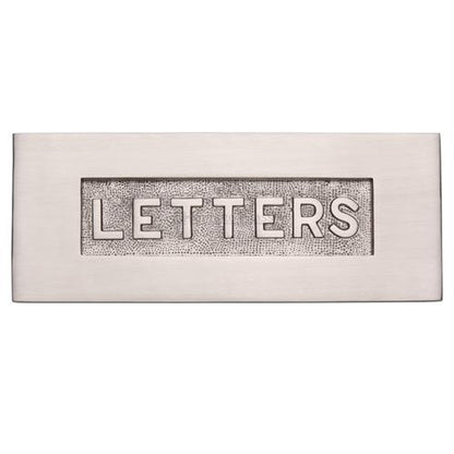 Embossed Letterplate