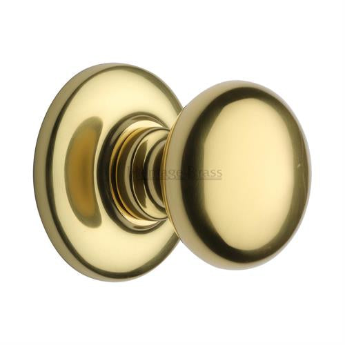 Round Center Door Knob - V901-