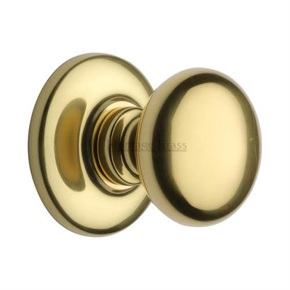 Round Center Door Knob - V901-