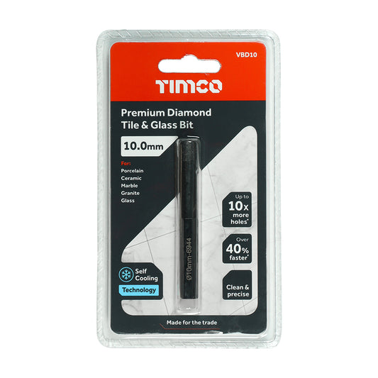 Premium Diamond Tile & Glass Bit 10.0mm