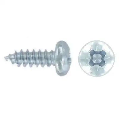 VALUE PACK 8 X 1/2'' POZI PAN SELF TAPPING SCREWS ZINC 35 PER PACK