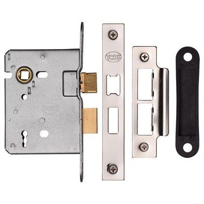 3 LEVER SASHLOCKS 2 1/2"- YKSL32